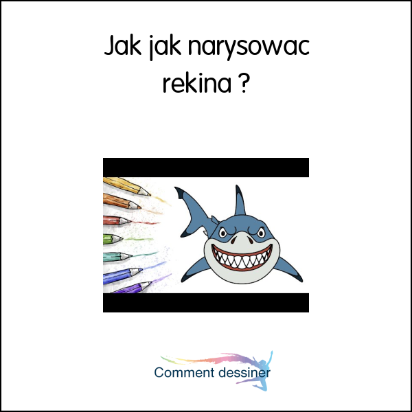 Jak jak narysować rekina